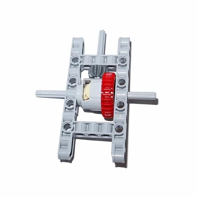 Bouwstenen Differentieel Tandwielen Zelfborgende Stenen MOC Technische Componenten Kits Frame Kit Pakket 65413 65414 62821