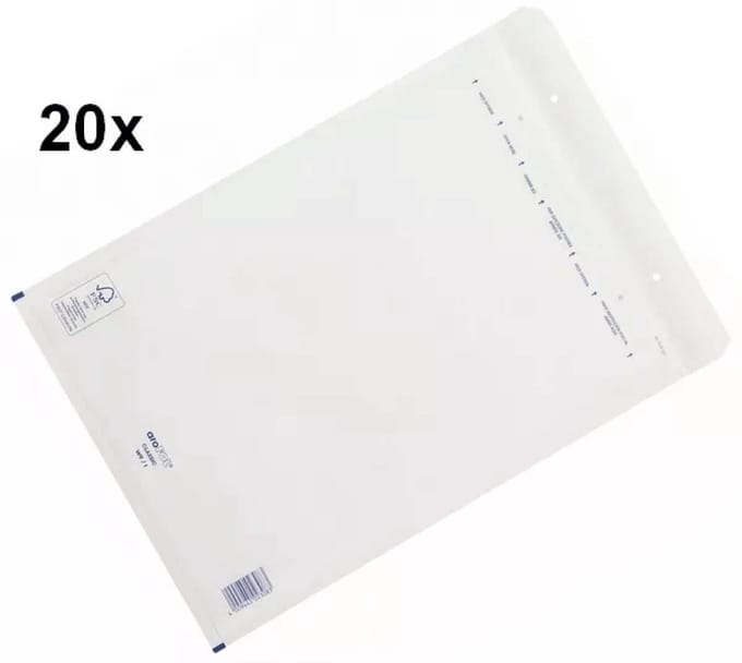 20 luchtkussen enveloppen W9/I.