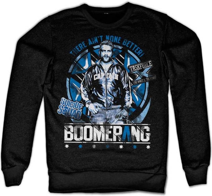 DC Comics Suicide Squad Sweater/trui -M- Boomerang Zwart