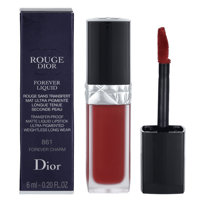 Christian Dior Forever, Dimethicone, Transfer-Proof, Liquid Lipstick, 861, Forever Charm, 6 ml