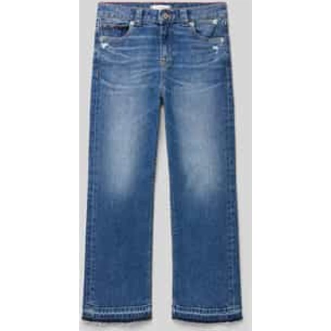 Jeans in used-look, model 'GIRLFRIEND'