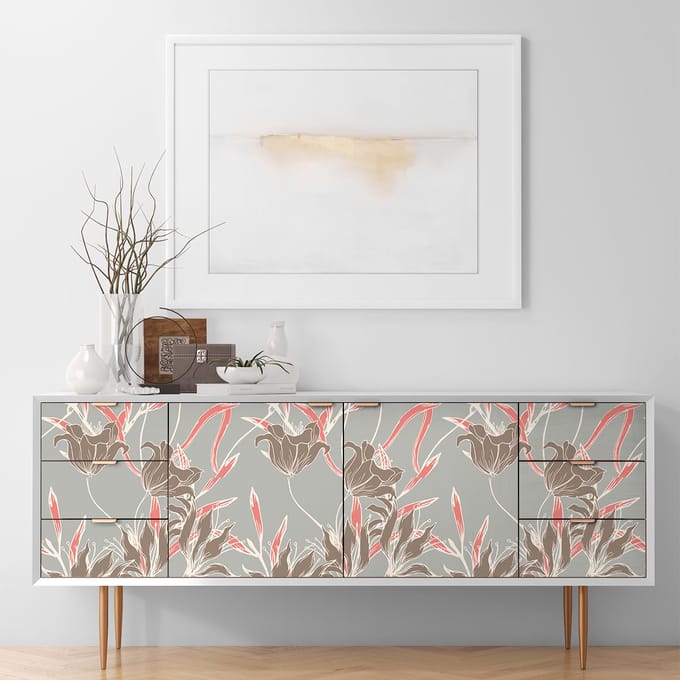 Tropische Mykoto meubelsticker, 40 x 60 cm