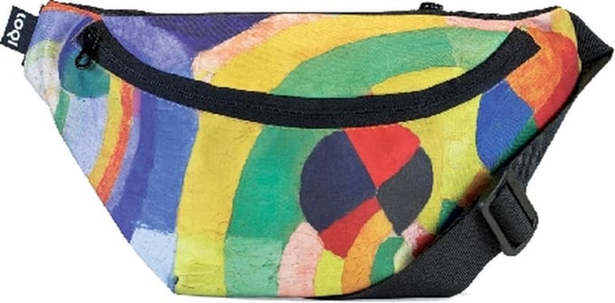 LOQI Bum Bag Large - Circular Forms gerecycled