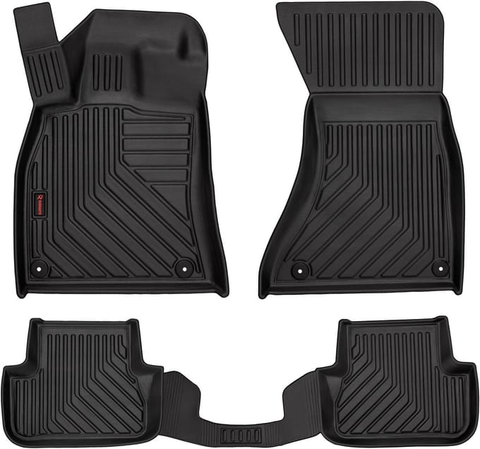 Wielganizator - 3D Rubber Automatten - Audi A4 B8 - Rant 5cm - Bezzapachowe