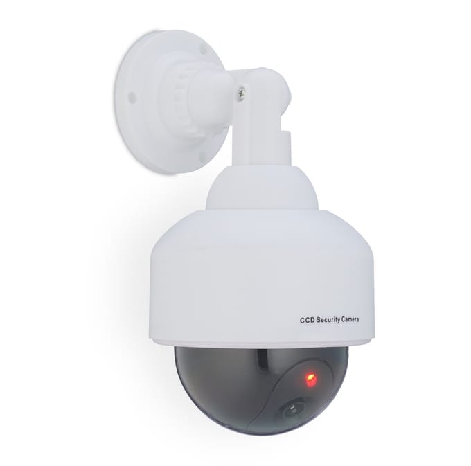 4x dummy dome camera - nep camera led binnen & buiten - dummy beveiligingscamera