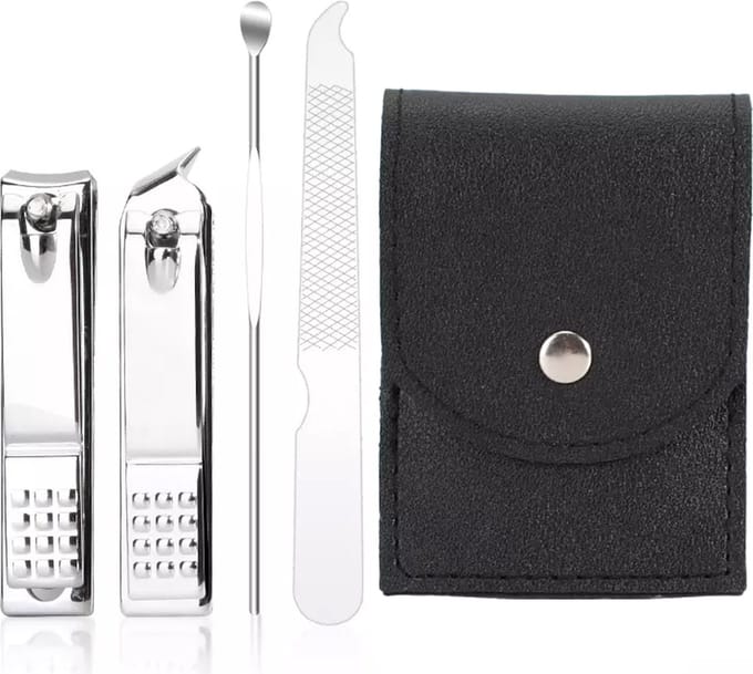 INTER-ESQUE Nagelknipper Set - Manicure Set - Pedicure Set + Pincet