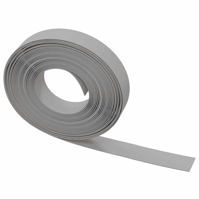 vidaXL - Tuinkanten - 25 - m - 10 - cm - PE - Grijs