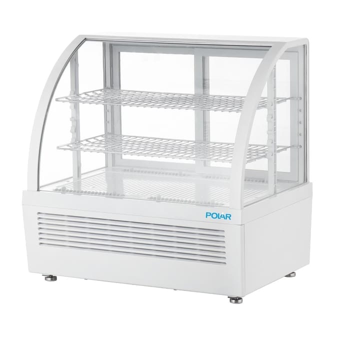 Polar C-serie countertop display koelkast wit 100L