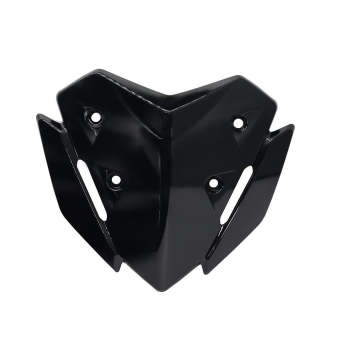 Universele Motorfiets Voorruit Past voor XMAX125 XMAX250 XMAX300 2023 Wind Screen Modificatie zwart