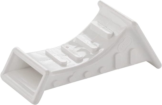 Schellenberg 84200 rolluikbandgeleider Mini/Maxi, vlak gemonteerd, gebogen, wit