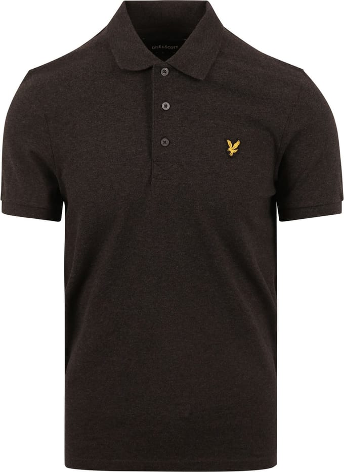 Lyle and Scott Polo Charcoal - Maat XL - Heren
