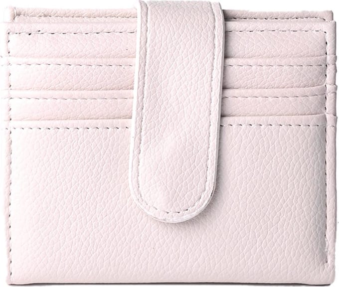 Giuliano kunstlederen portemonnee - Beige - Compact