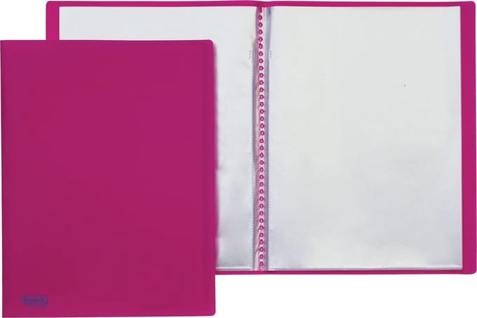 Favorit 100460265, A4, Polypropyleen (PP), Roze, 30 vel, 220 mm, 300 mm