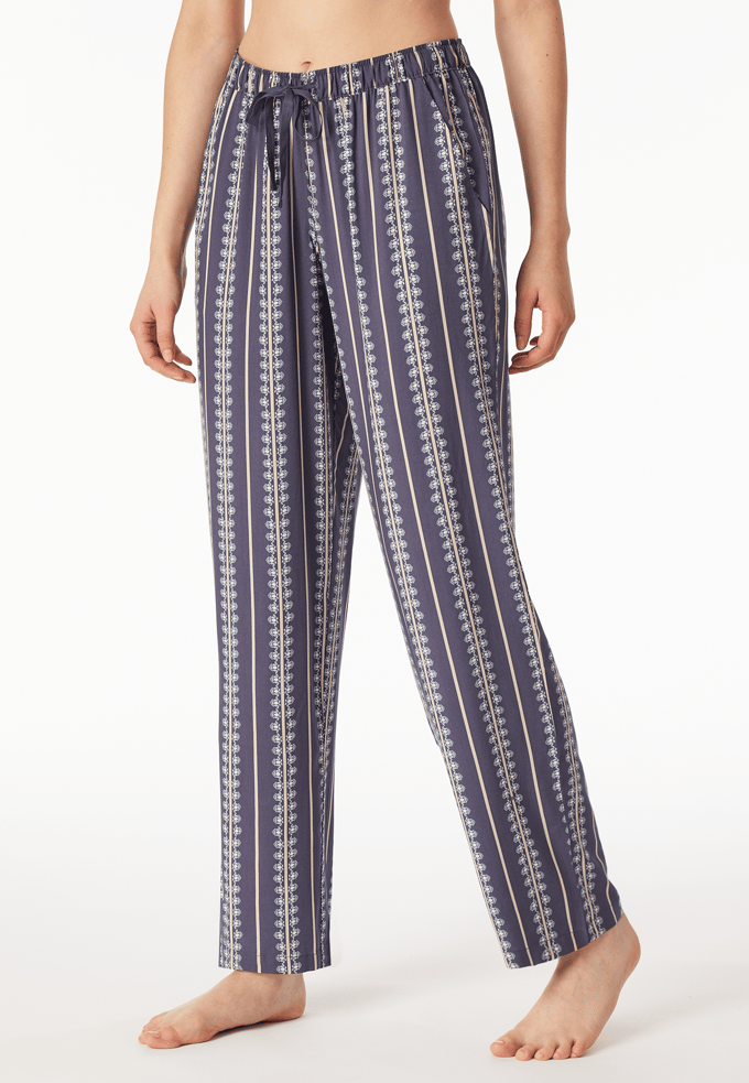 Geweven broek lang strepen meerkleurig - Mix+ Relax 34