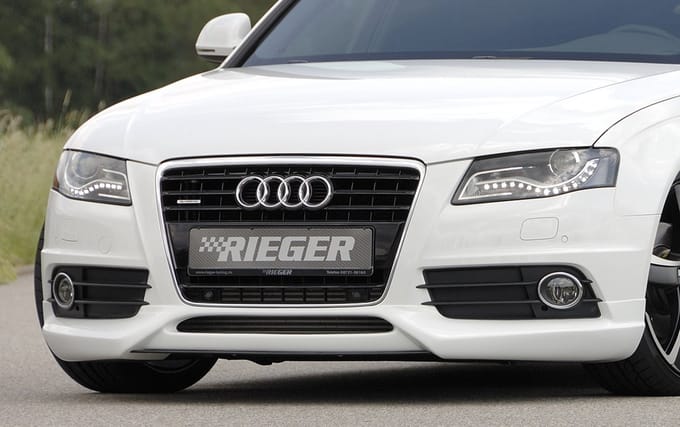 RIEGER - PERFORMANCE FRONT LIP - AUDI A4 B8 S Line / S4 B8 - PRIMER