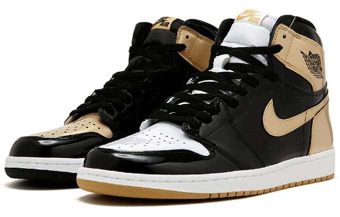 Jordan 1 Retro High Gold Top 3 861428-001 44.5 beige