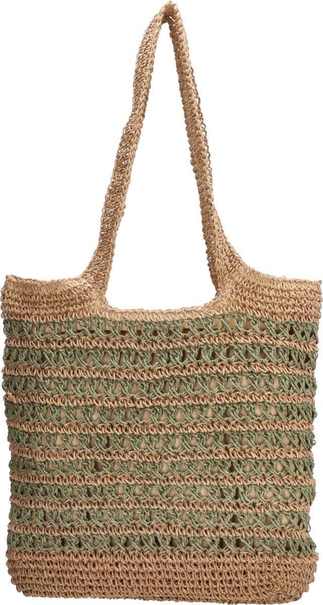 PE-Florence Natural life Shopper - Olijfgroen