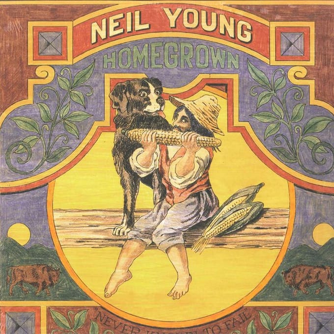 Disque vinyle NEIL YOUNG Homegrown 093624898689 Reprise Records 2020 Rock gray