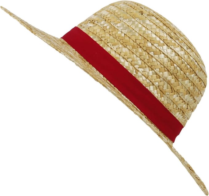 One Piece Monkey D. Luffy - Cosplay Unisex Hoed - geel - Standard