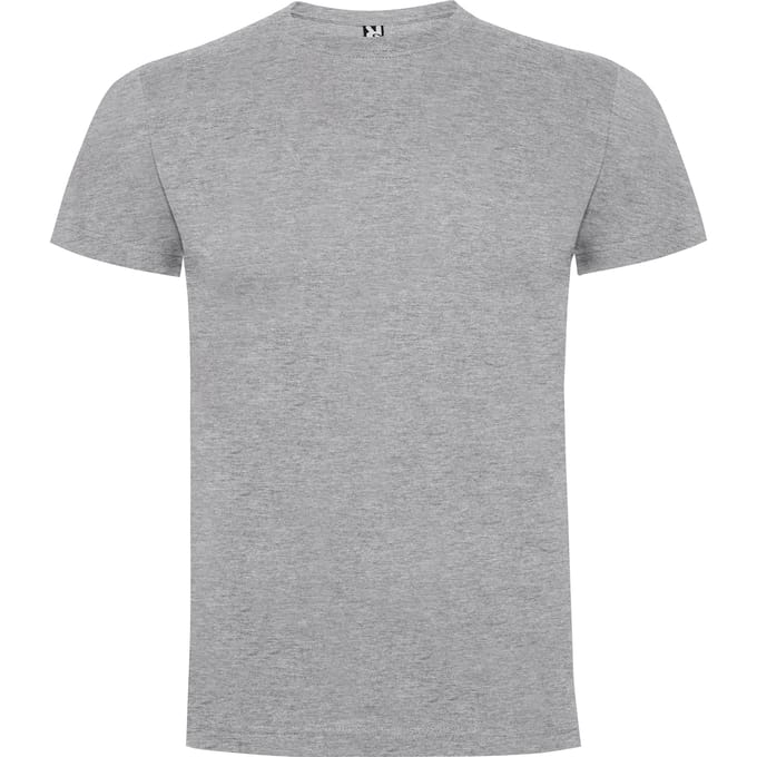 Roly Heren Dogo Premium Heather T-Shirt (Heide Grijs)