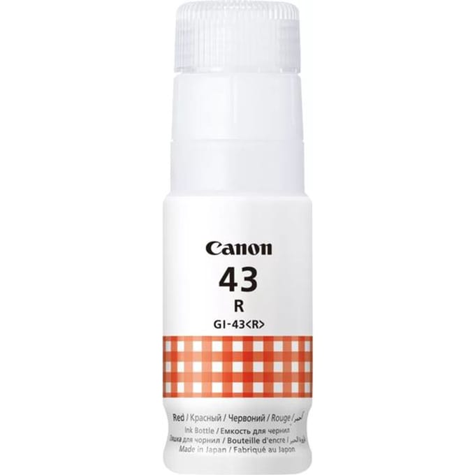 Canon GI-43R inktfles rood (origineel)