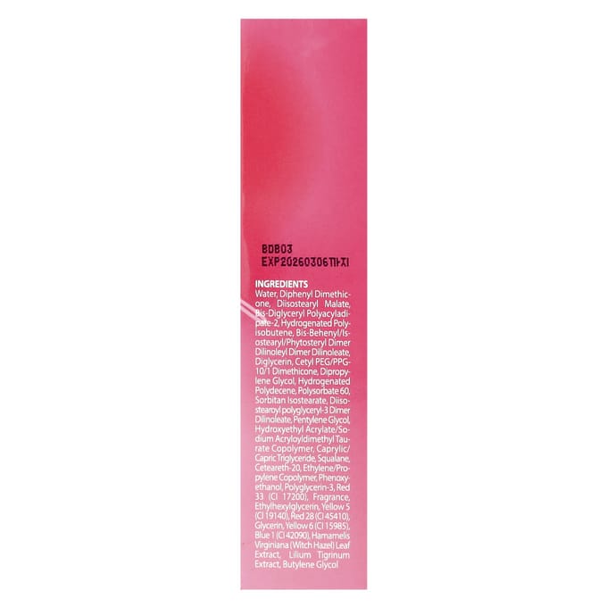 Peripera, Ink Mood Glow Tint, 05 Cherry So What, 4g (0.14oz) red