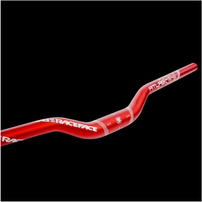Race Face Atlas 1.25 Riser Handlebar Ø31,8mm, red Stuurbreedte 785mm