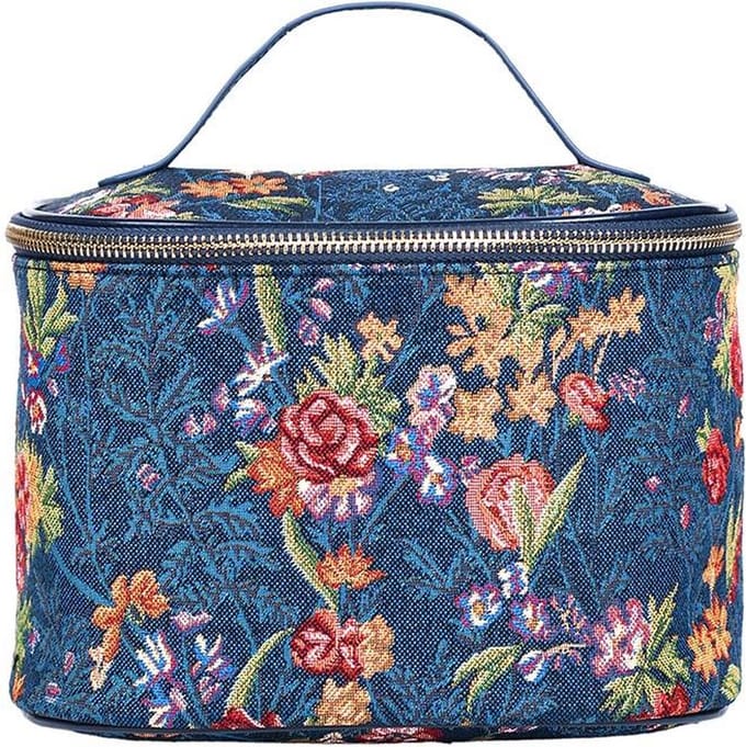 Toilettas - Flower Meadow Blauw - William Kilburn
