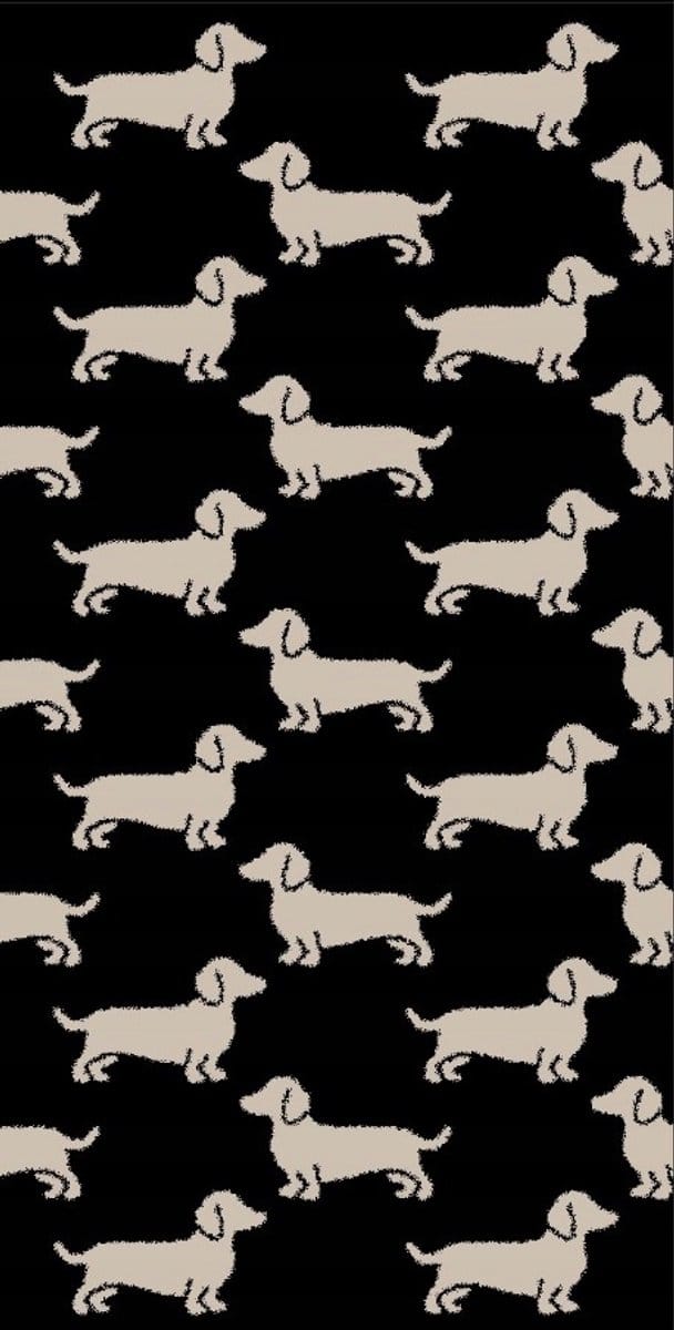 JOOP! Handdoke 'We Love Dogs' 80x150cm - Luxe Katoon