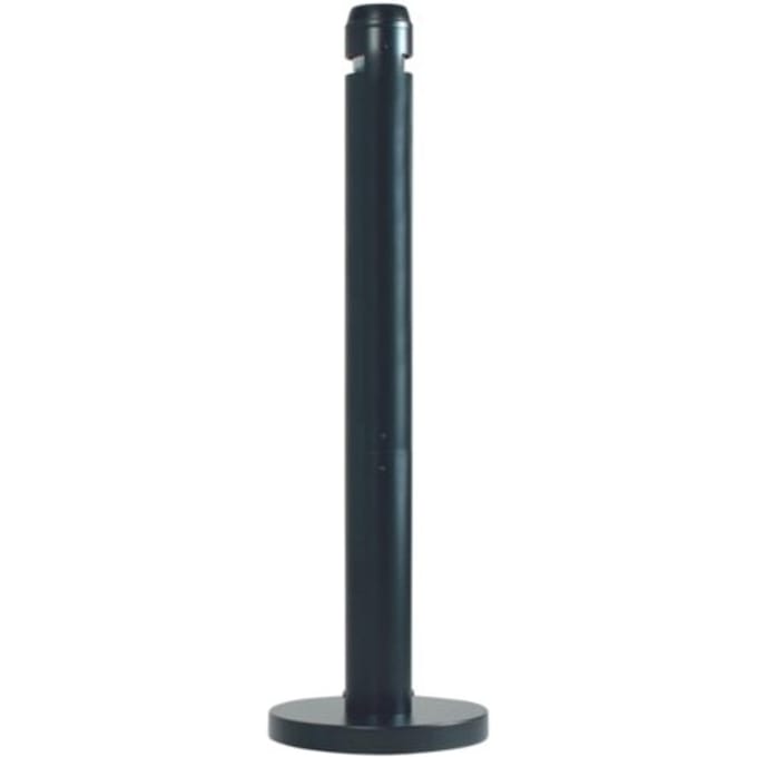 Asbak rubbermaid smokers' pole vrijstaand zwart