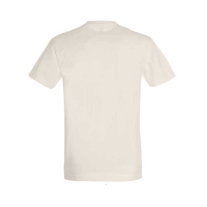 SOLS Heren Keizerlijke Zwaargewicht T-Shirt met korte mouwen (Gebroken wit)