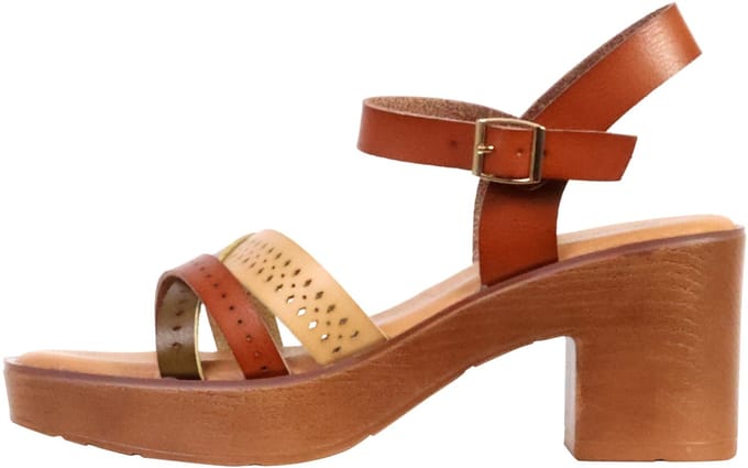 Sandalen met hak