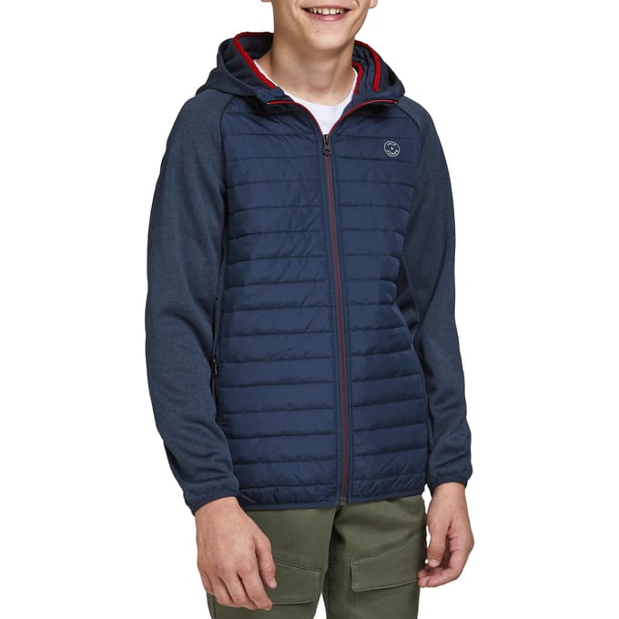 JACK&JONES JUNIOR JJEMULTI QUILTED JACKET NOOS JNR Jongens Jas - Maat 152