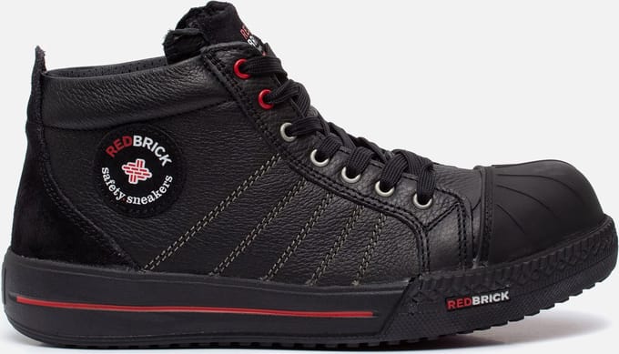RedBrick Onyx Werkschoenen - Hoog model - S3 - Maat 47 - Zwart