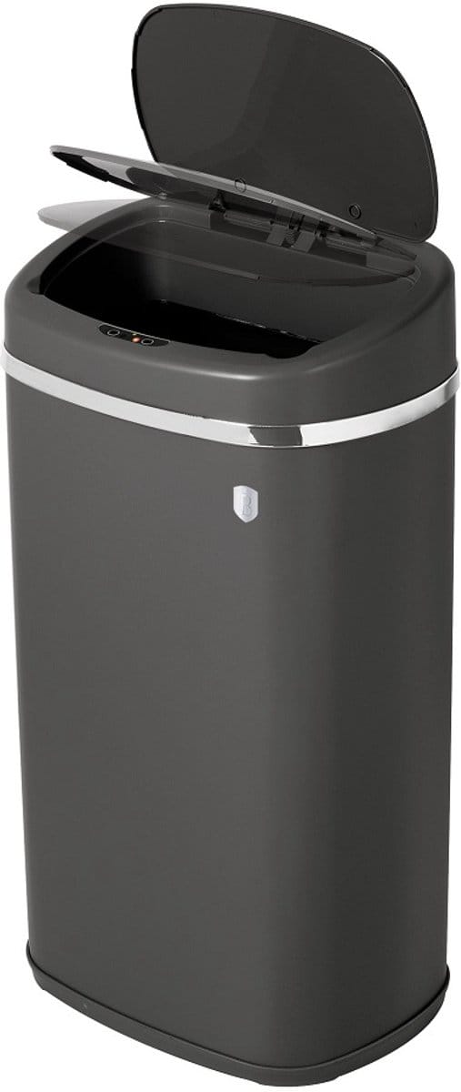 Berlinger Haus 9525 - Pedaalemmer 58 liter - Antracit Collection - Sensorbin - prullenbak - afval