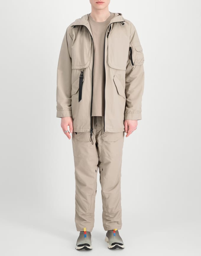 Alpha Industries Utility Fishtail Jacket Uv Vintage Sand Taglia: M | Giacche leggere Outlet | Uomo | Marrone
