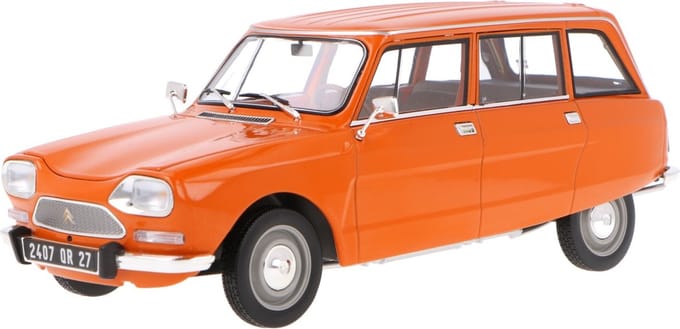 Citroën Ami 8 Break 1975 Ténéré Orange Norev modelauto 1:18
