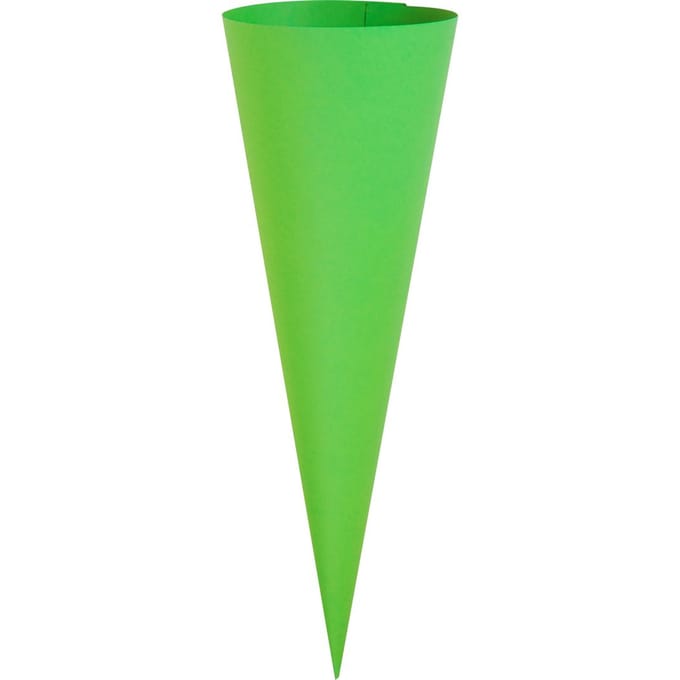School geschenkzak van fotokarton - Groen