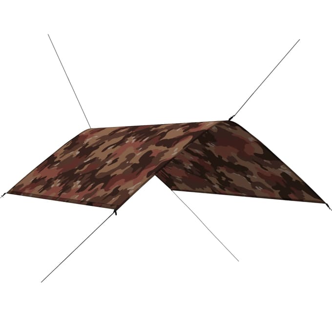 vidaXL - Afdekzeil - 3x2 - m - camouflage