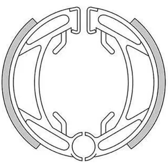 Motorfiets remschoen Brenta