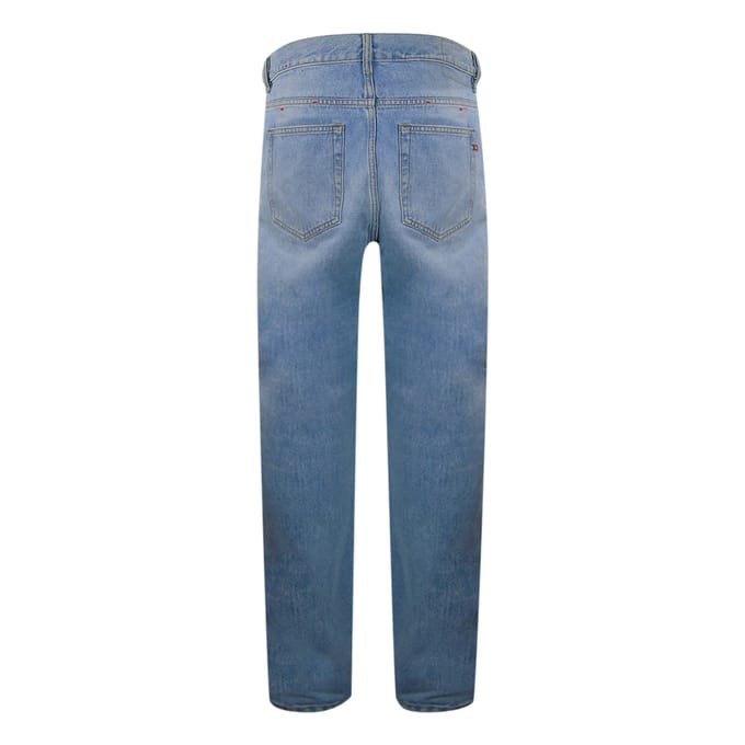 Diesel D-Viker blauwe jeans met normale pasvorm