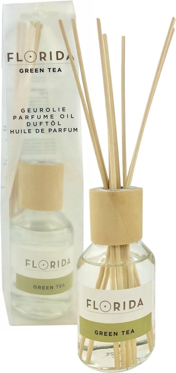 Florida Geurstokjes - Green Tea - Groene Thee - 100ml