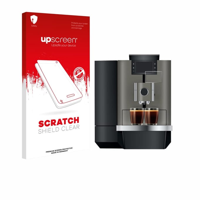 upscreen - Screenprotector voor Jura X10 - Folie Beschermfolie transparant