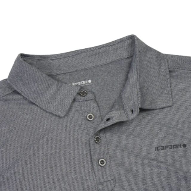 Ice Peak Bridgton Polo heren Grijs M