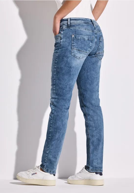 Verwoeste jeans