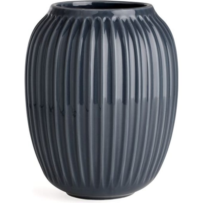Kähler Design - Hammershøi Vaas - antraciet - Hoogte 20 cm - 4 - 6 Wochen