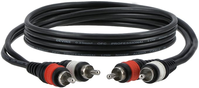 Devine VB5010 2x RCA male - 2x RCA male 1.00 m