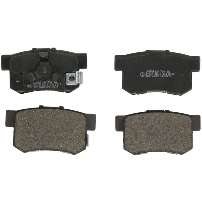 Remblokset BRECK 24434 00 704 00, achter
