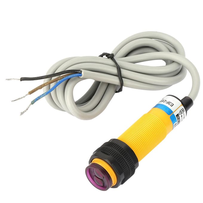 10cm Foto-elektrische Schakelaar PNP NO Naderingssensor DC636V E3FDS10P1
