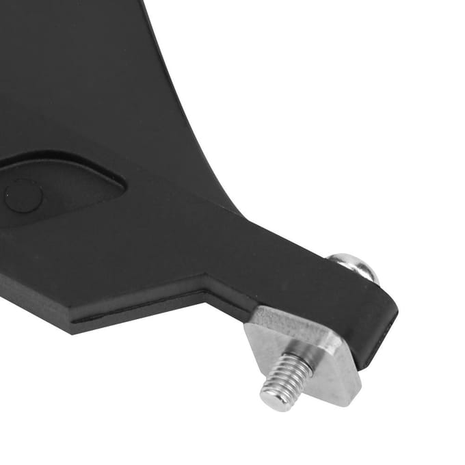 Kwaliteit PVC Anomalie Staart Vaan Bord Vin Waterscheiding Balancerend Roer Surfplank Accessoires gray